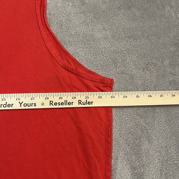 Fox Racing Tank Top Mens XL Red Slim Fit 1975 Racing Halloween Logo - Picture 7 of 8